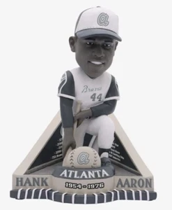 Hank Aaron Atlanta Braves Career Stat Variant Bobblehead FOCO Bobble /99 NIB - Picture 1 of 5