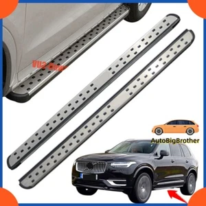 Fits for Volvo XC90 2015-2023 Fixed Running Board Side Steps Pedals Nerf Bar - Imagen 1 de 15