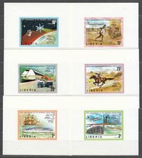 Liberia - Fogli Lollini 4330L1/6B MNH Trasporti