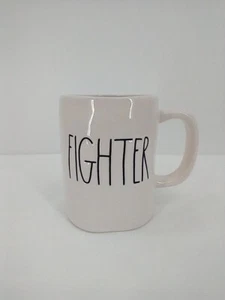 Rae Dunn by Magenta FIGHTER Ceramic Coffee Mug NEW - Picture 1 of 4
