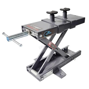 SwitZer 500KG 1100LBS Scissor Lift Jack Stand Motorcycle Bike Repairing Station - Picture 1 of 12