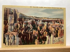 Peek-a-Boo Canyon, Bryce Canyon Nat’l Park: Utah - Vintage Postcard - Picture 1 of 3