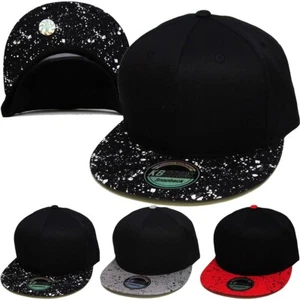Baseballkappe Galaxy Leaf Hologramm Blumen Azteken Bandana Druck Krempe Druck Druckknopflasche - Bild 1 von 7