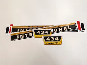 International 434 Mc Cormick tractor decal aufkleber adesivo sticker set - Picture 1 of 2