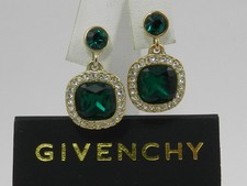  Givenchy   Swarovski Crystal  Drop Earrings