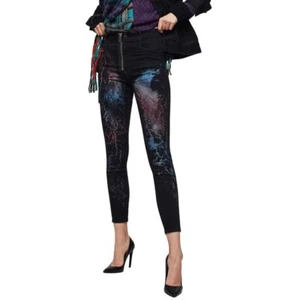 DIESEL Slandy-High-SX 069IY Women Jeans W24/L30 Girls Super Skinny Blue Coloured - Picture 1 of 13