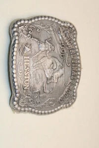 SEALED Hesston National Finals Rodeo NFR Commemorative 1996 AGCO Belt Buckle - Picture 1 of 5