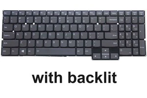 Backlit US Keyboard for Lenovo Legion Y740S Y740S-15IMH 81YX Notebook Gray - Picture 1 of 6