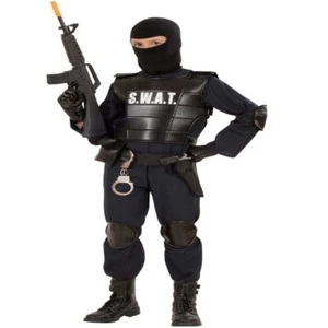 S. W. A. T. Undercover Agent SWAT Polizist Gr. 164cm Specialforces Jungen Kostüm - Bild 1 von 1