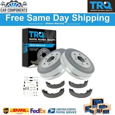 Kit de zapata de freno trasero y batería TRQ para Chevrolet Silverado 1500 2009-13 Foto 1 de 4