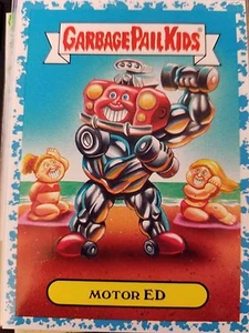 Garbage Pail Kids 2016 Series 1 Apple Pie #9b Motor Ed Blue Spit 92/99 - Imagen 1 de 1