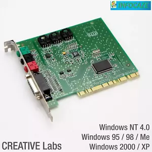 CARTE SON PCI CREATIVE LABS ES1371 VINTAGE - Photo 1/9