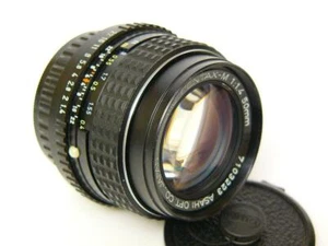 PK mount SMC PENTAX-M 50mm f/1.4 Manual Focus Fast Prime Lens - Picture 1 of 3