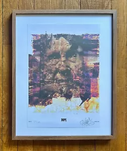 Vhils (1987) - DOPE 25 Signée et numérotée Sold Out avec encadrement - Bild 1 von 11