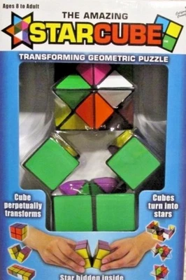 California Creation The Amazing Star Cube: rompecabezas geométrico transformador de 2 piezas Foto 1 de 2