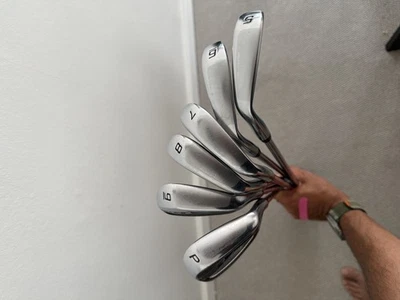 Cobra King F7 Irons / 5-PW / Stiff Flex / KBS Tour FLT 120 - Image 1 of 4