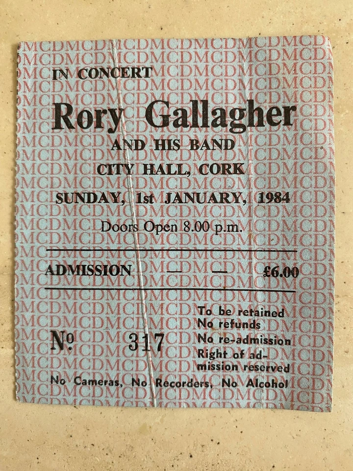 used concert ticket stubs - Image 1 of 1