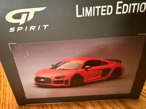 GT Spirit 1/18 Scale Model Car GT282 - 2019 Audi R8 ABT - Matt Red - Picture 1 of 3