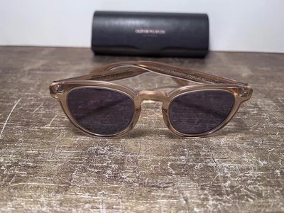 Champagne OLIVER PEOPLES Sheldrake Sun OV5036S 1471 W4 太阳镜 47 22 145 3N — 第 1/4 张图片