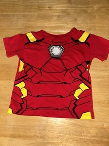 Marvel avengers Ironman tshirt boys unisex 5t Superhero - Picture 1 of 5