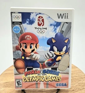 Mario & Sonic at the Olympic Games (Nintendo Wii, 2007) Beijing Complete - Picture 1 of 4