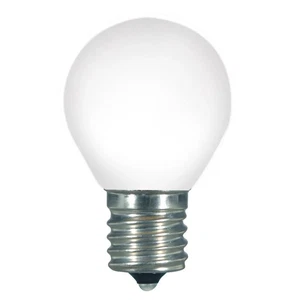 1 Watt LED - S11 - White - 2700K - Intermediate base - 120 Volt - Carded - 48-Pa - Picture 1 of 6