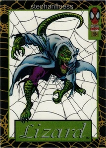 Fleer The Amazing Spider-Man 1994 primera edición animación suspendida #12 lagarto - Imagen 1 de 1
