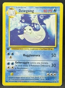 POKÉMON~DEWGONG~25/102~NONCOMUNE~SET BASE~1A EDIZIONE~ITALIANO~LP- - Picture 1 of 2