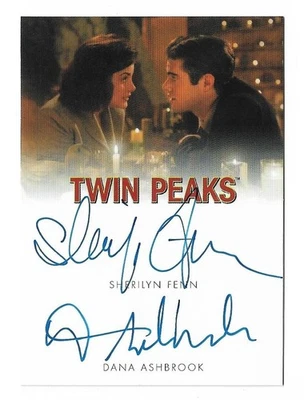 Twin Peaks The Log Lady Chronicles Autograph Sherilyn Fenn & Dana Ashbrook - Image 1 of 3