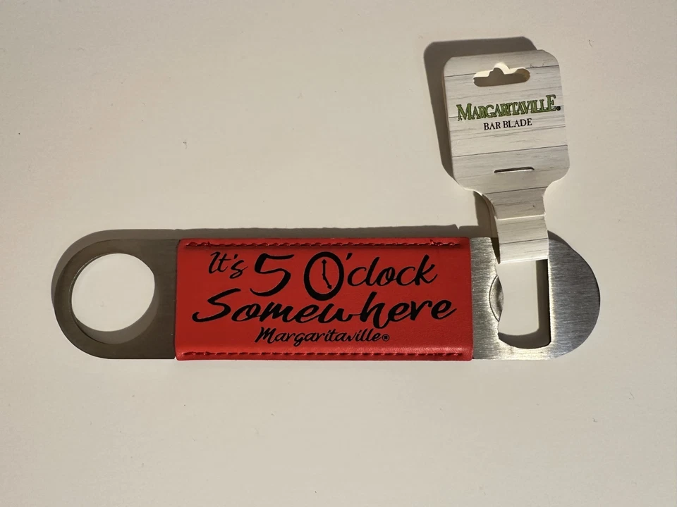 Abrebotellas Bartender Plano Rojo Marca Margaritaville Foto 1 de 1