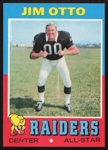 1971 Topps #151 Jim Otto Oakland Raiders NR-MINT HIGH QUALITY! NO RESERVE! - Picture 1 of 2