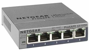 NETGEAR - ProSafe Plus 5 Port Gigabit Ethernet Switch - Picture 1 of 1