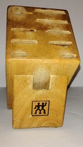 Bloque de cuchillos de madera ZWILLING J.A. Almacenamiento de cocina de abedul HENCKELS 10 ranuras - Imagen 1 de 7