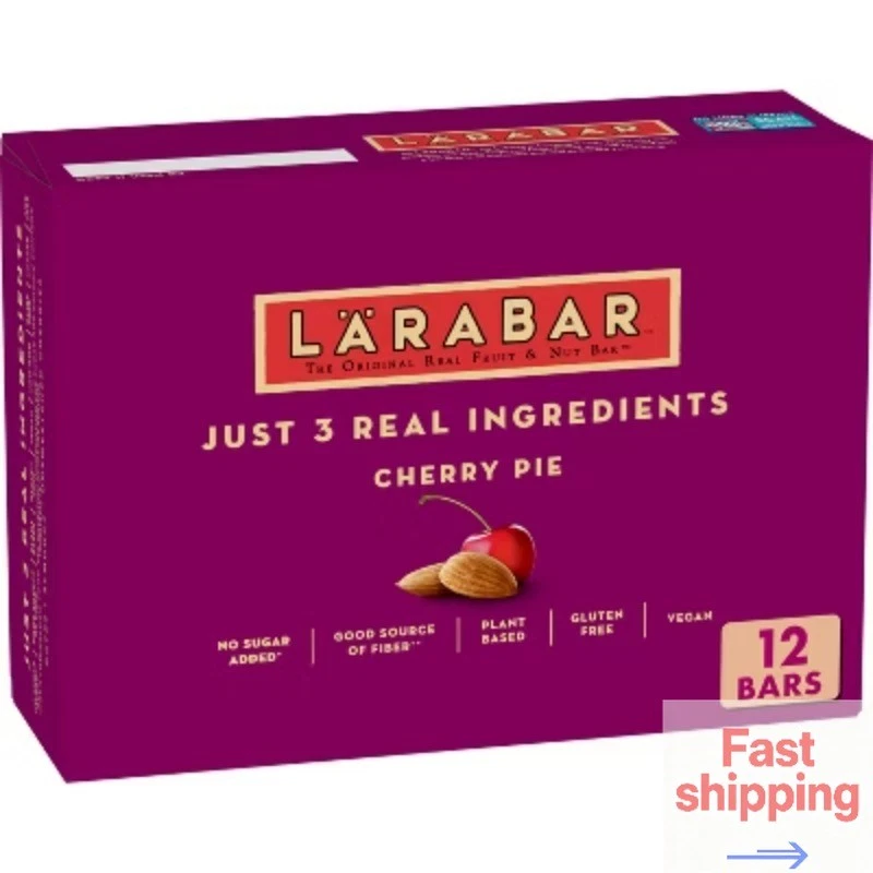 Barra para pastel de cereza Larabar - 12ct Foto 1 de 4