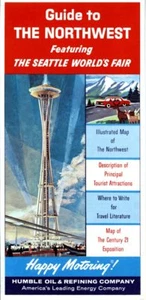 1962 Esso Guide to the Northwest Featuring The Seattle World's Fair NOS - Picture 1 of 1