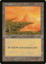 Plains (331) Urza's Saga PLD Basic Land MAGIC THE GATHERING MTG CARD ABUGames