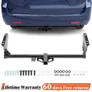 Class 3 Trailer Hitch Receiver Rear Bumper Towing 2" For Toyota Sienna 2004-2020 - Picture 1 of 13