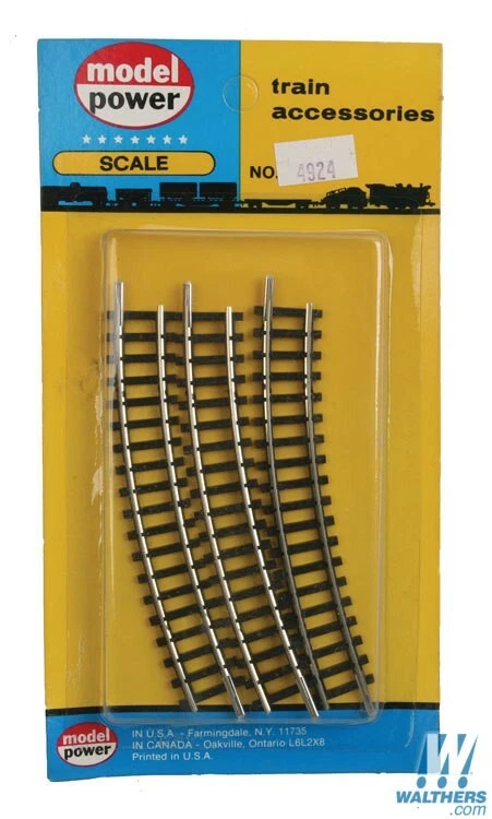 NEW Model Power 4924 Curved Track R2 N Scale - Image 1 of 1