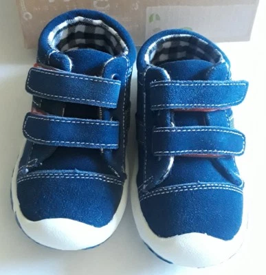 Zapatilla deportiva Morgan & Milo Hudsone doble correa niños pequeños talla 5,5 nueva en caja Foto 1 de 4