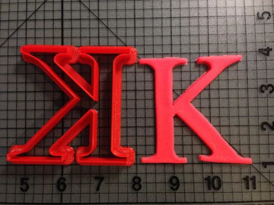 Cortador de galletas Kappa con letra griega Foto 1 de 2