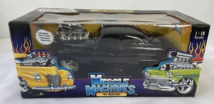 MUSCLE MACHINES 1:18 scale 1949 Mercury in  ALL BLACK - Picture 1 of 9