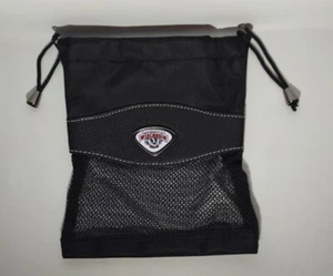 Bolso Valioso Wisconsin Tejones Antiguos Alumnos ***NUEVO*** Cuero y Material de Malla - Imagen 1 de 6