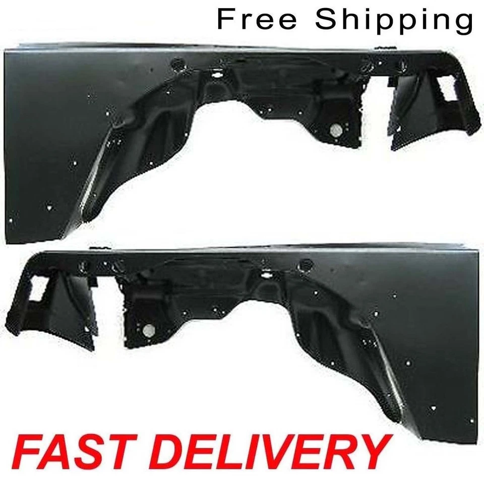 Juego de 2 guardabarros delanteros lado pasajero y conductor para Jeep Wrangler Foto 1 de 3