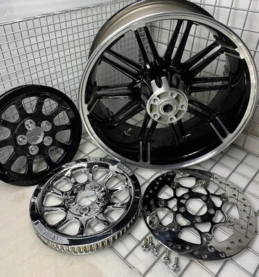 Harley Breakout FAT BOY 后轮马达 PULLEY 2018-24 原始设备制造商定制户外 — 第 1/4 张图片