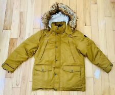 NWT Ben Sherman Parka Jacket With Removable Faux Fur Hood Men’s Size XL