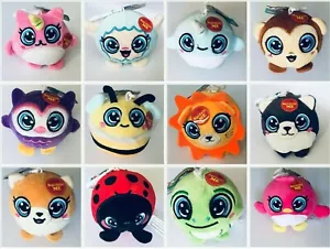Fluffy Friends 4" Squishy & Fun Plush Collectible Stress Gear Ball Toy T-27 - Picture 1 of 32