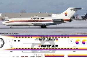 V1 Decals Boeing 727-100 First Air for 1/144 Airfix Model Airplane Kit V1D0030 - Picture 1 of 8