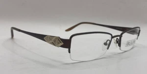 MARCOS DE GAFAS BULOVA SOLO NUEVOS WOODSTOCK CASTAÑO ROJIZO MEDIO BORDE 52-18-135 - Imagen 1 de 8