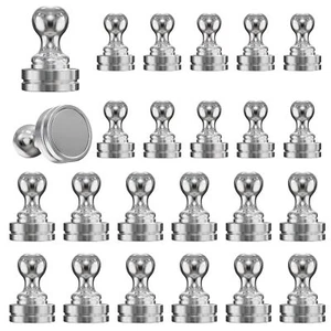 Neodym Magnete 24 Stück N52 Mini Magnet mit Aufbewahrungsbox für Magnettafe... - Bild 1 von 7