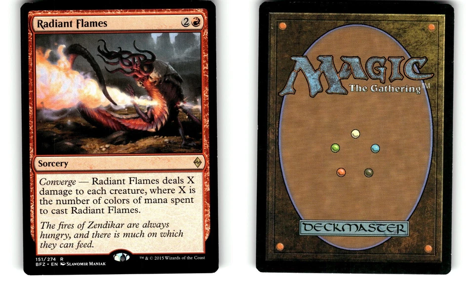 MTG Battle for Zendikar Radiant Flames 151/274 R NM/MT - Image 1 of 1